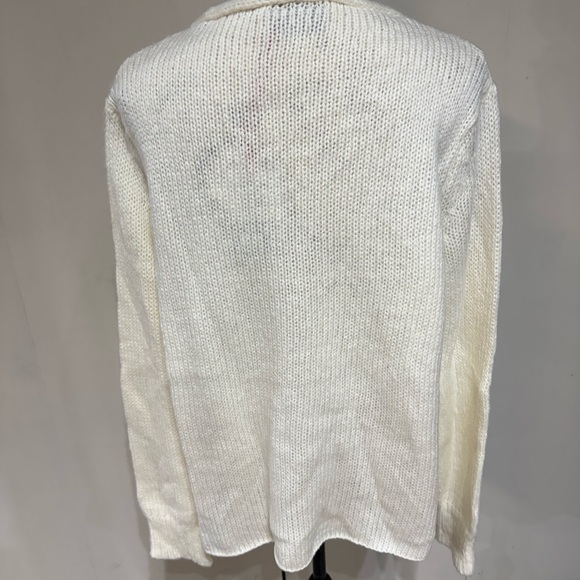 NWT Wooden Ships Holiday Sweater - Picture 5 of 9